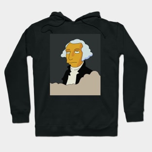 Torn George Washington Painting Hoodie